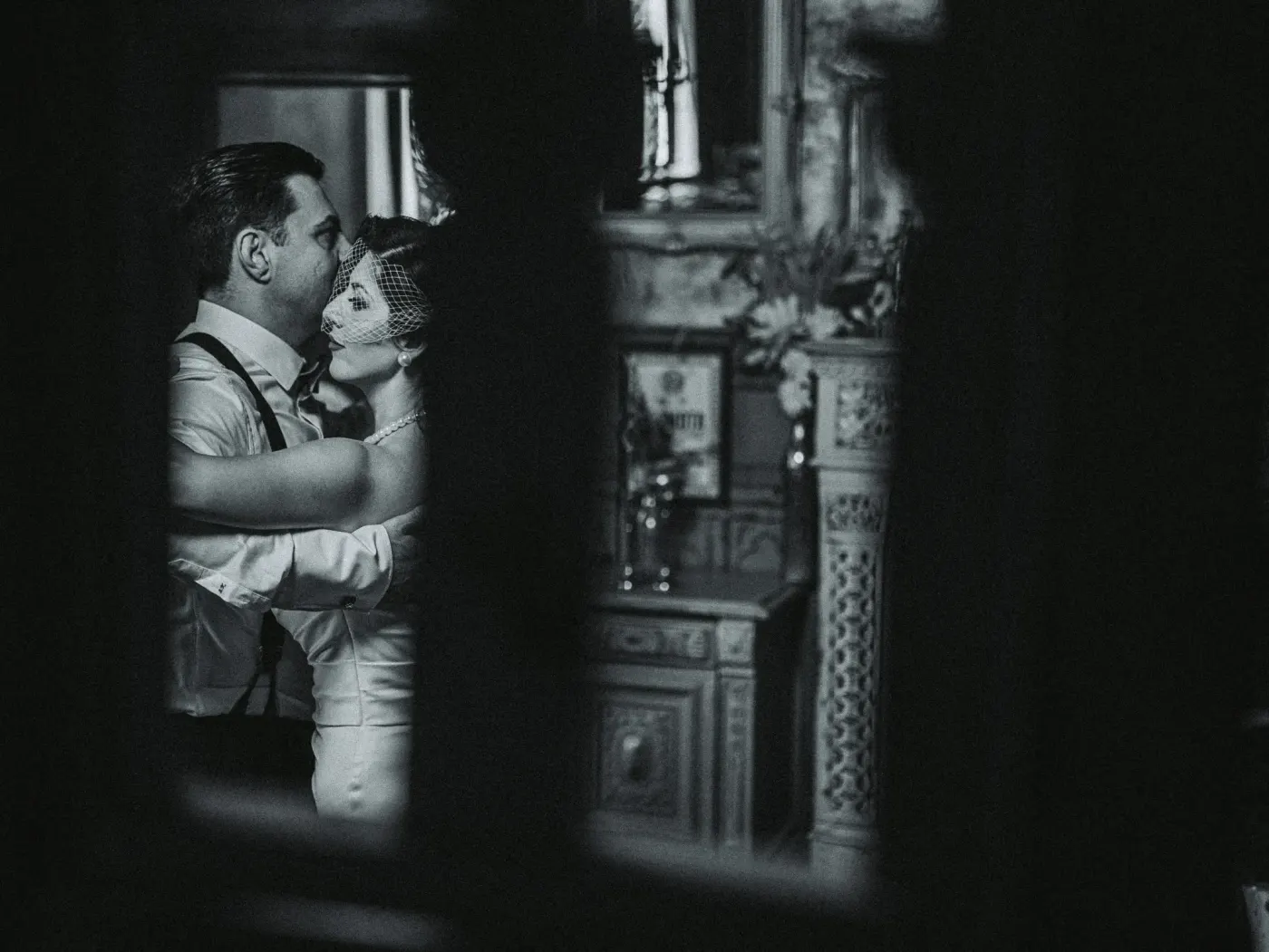 Fine-art wedding session