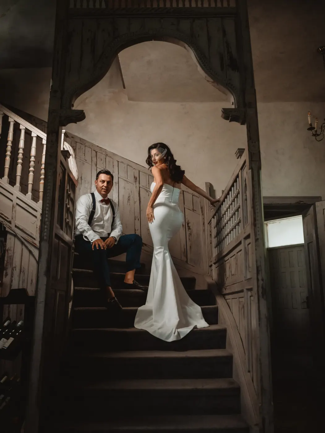 Newlyweds — vintage session
