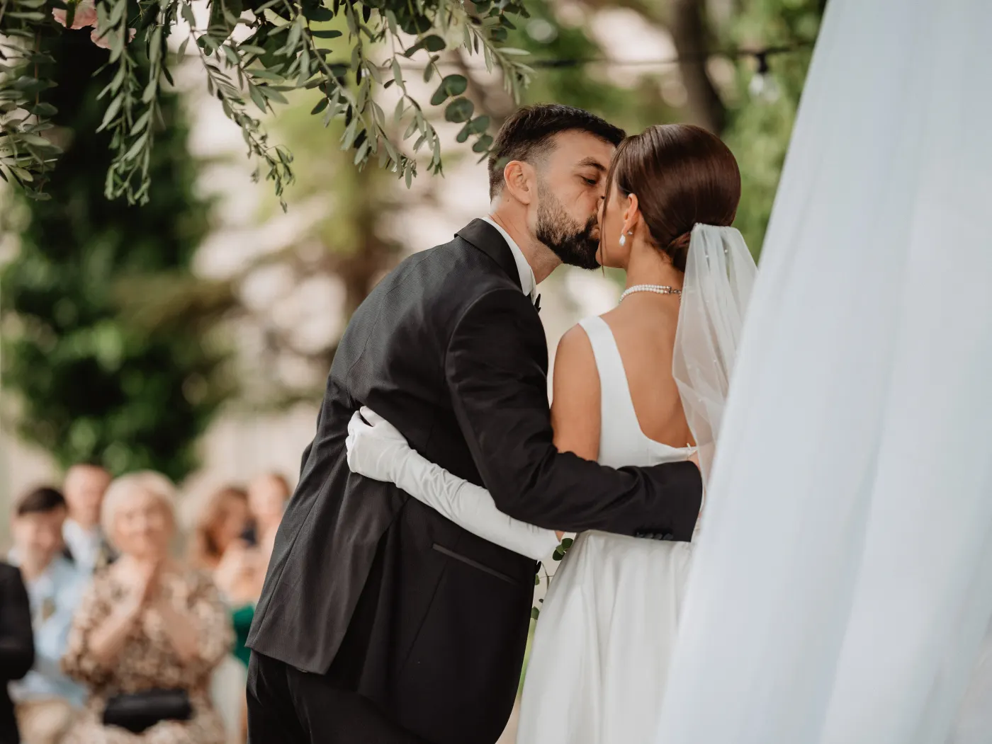 Emotions at the wedding