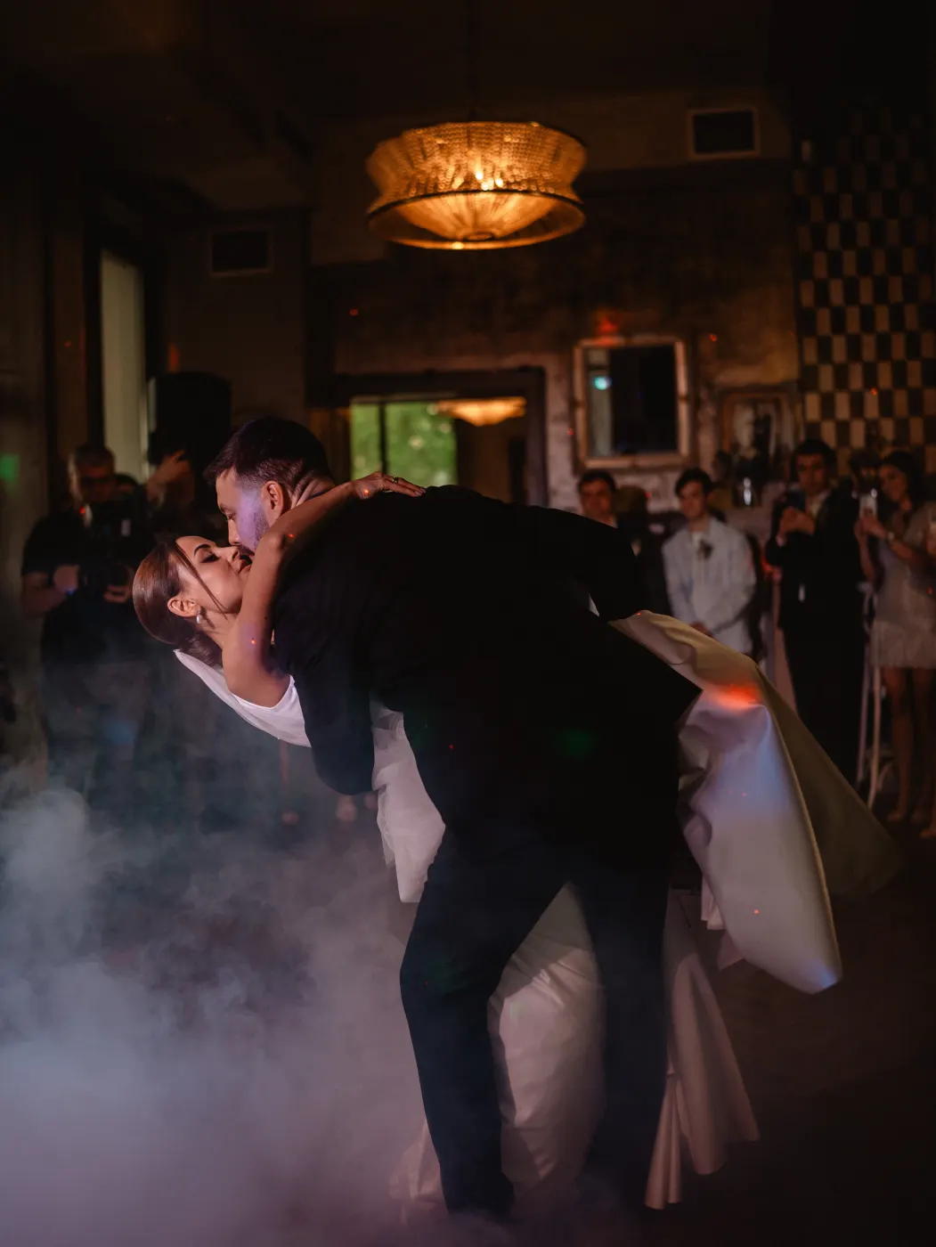 Ceremony in the garden of Villa Burov