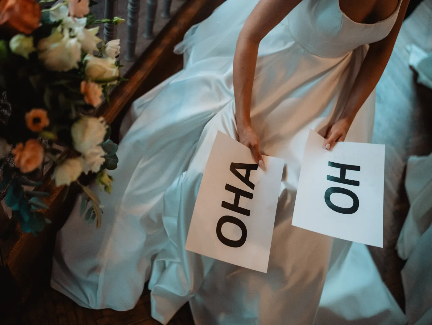 Emotions at the wedding