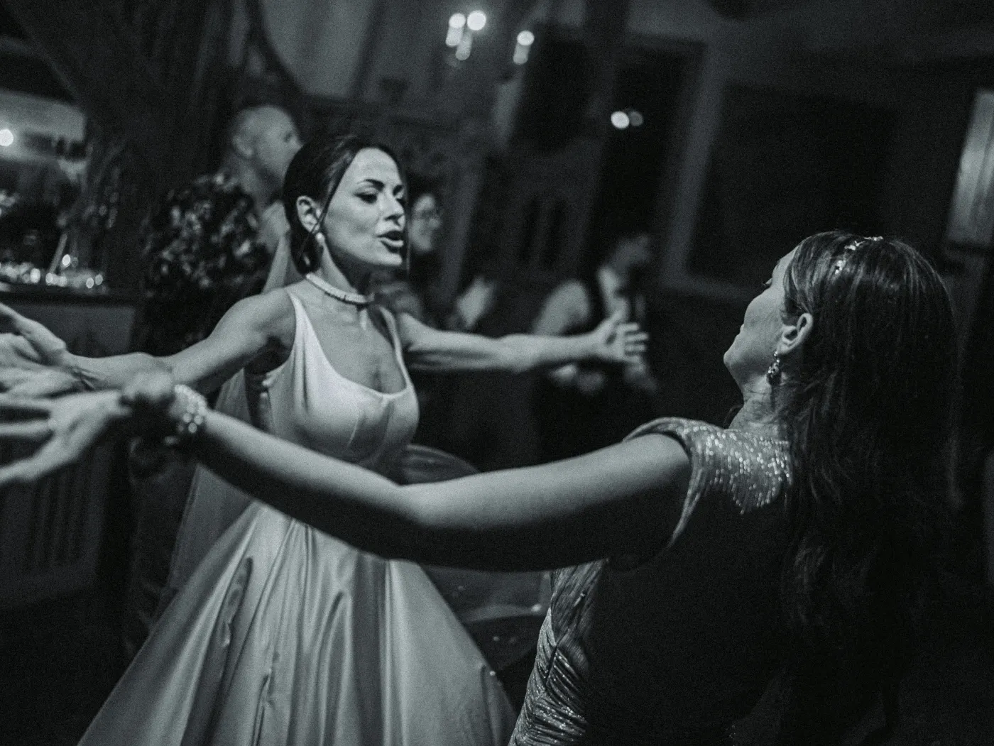 Emotions at the wedding