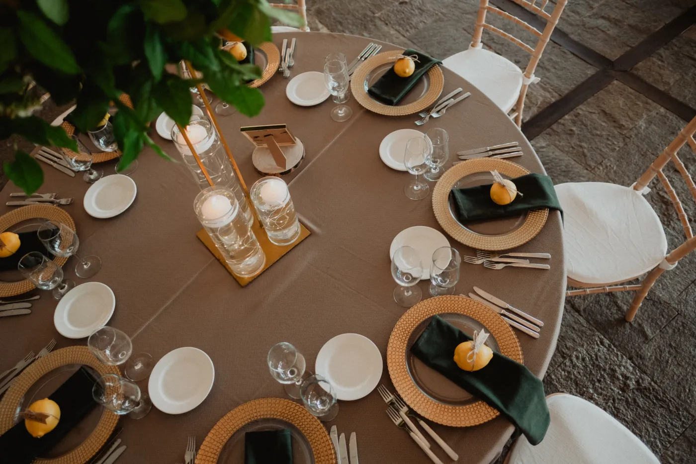 Wedding party — Bulgarians and Italians