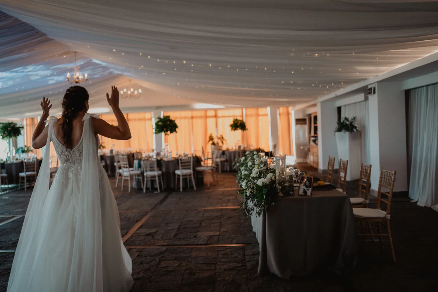 Wedding party — Bulgarians and Italians