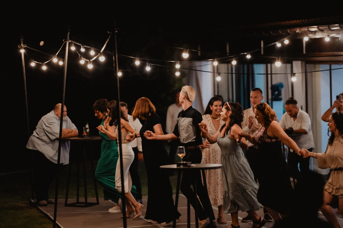 Dancing into the night
