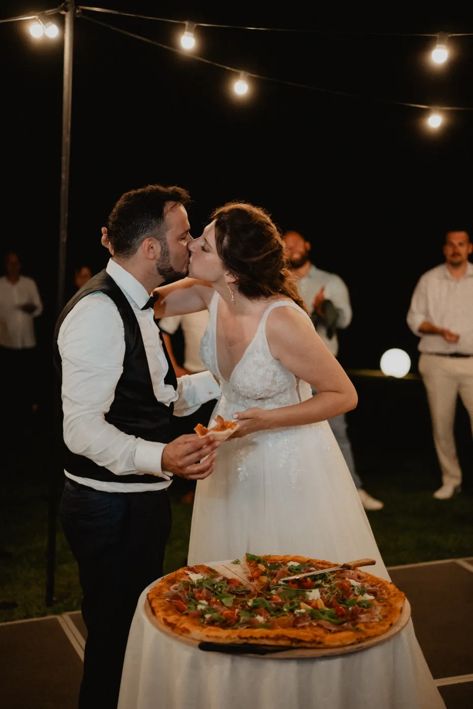 Pizza cake and games