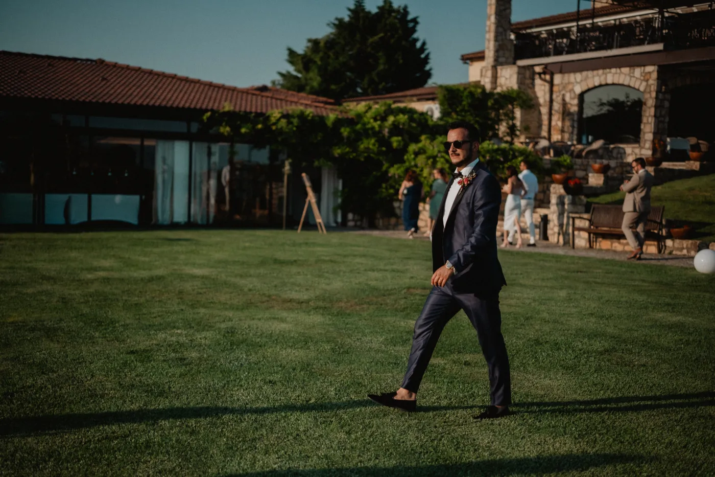 Fine-art wedding portrait
