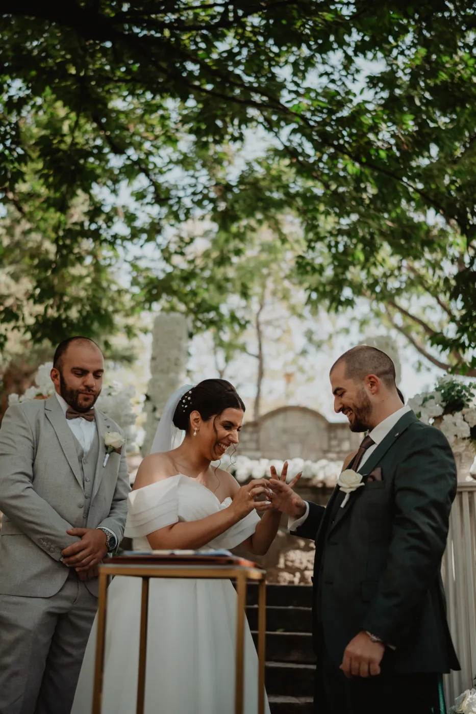Ceremony in a street of Old Plovdiv