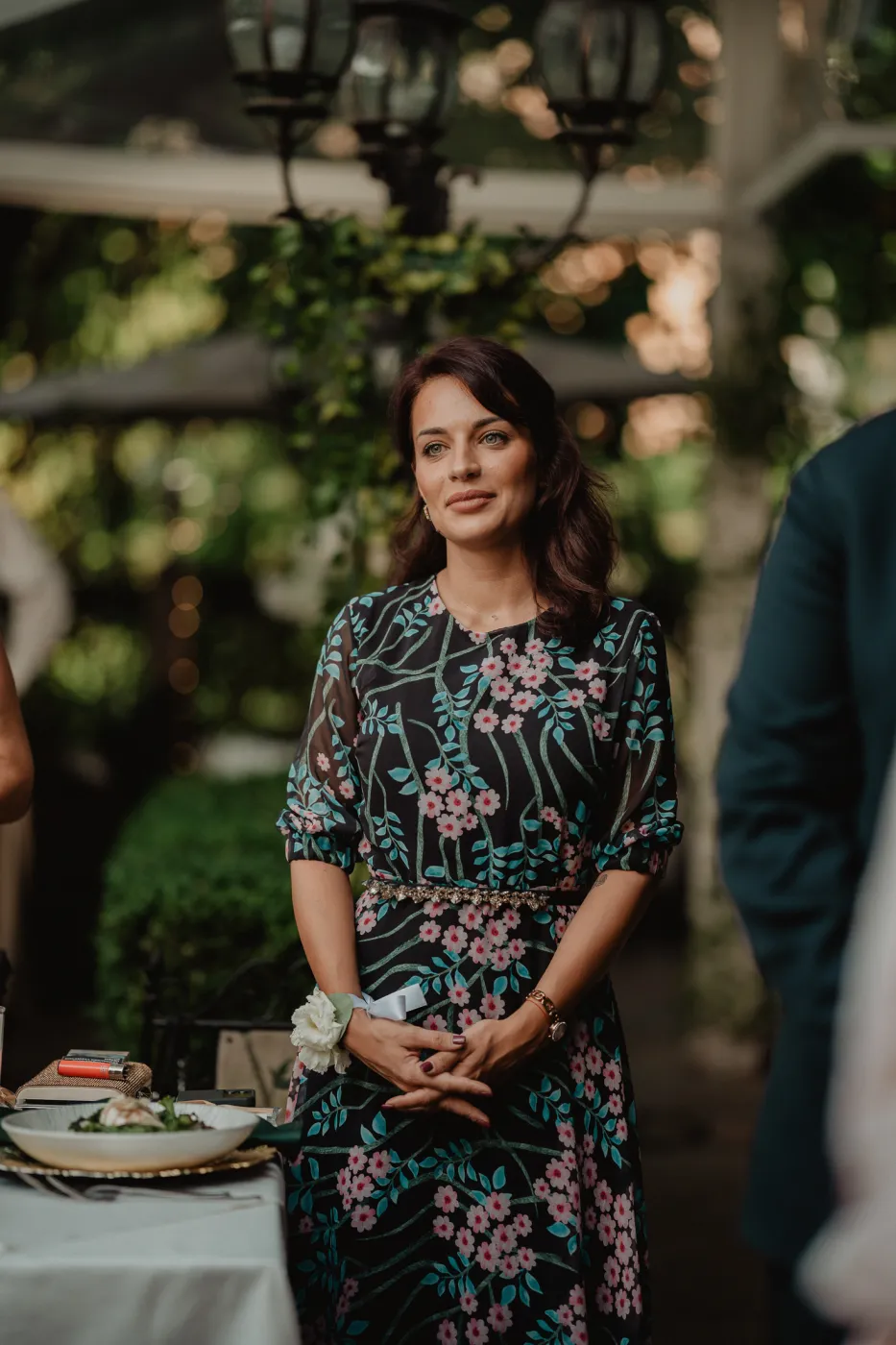 Emotions from the wedding celebration