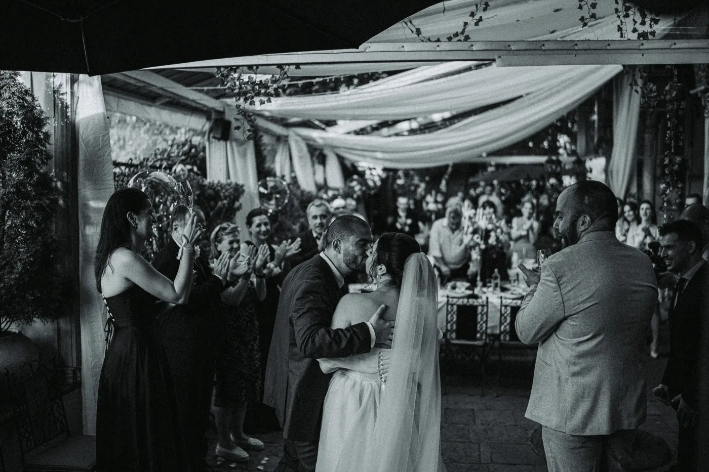 A party in the heart of the city