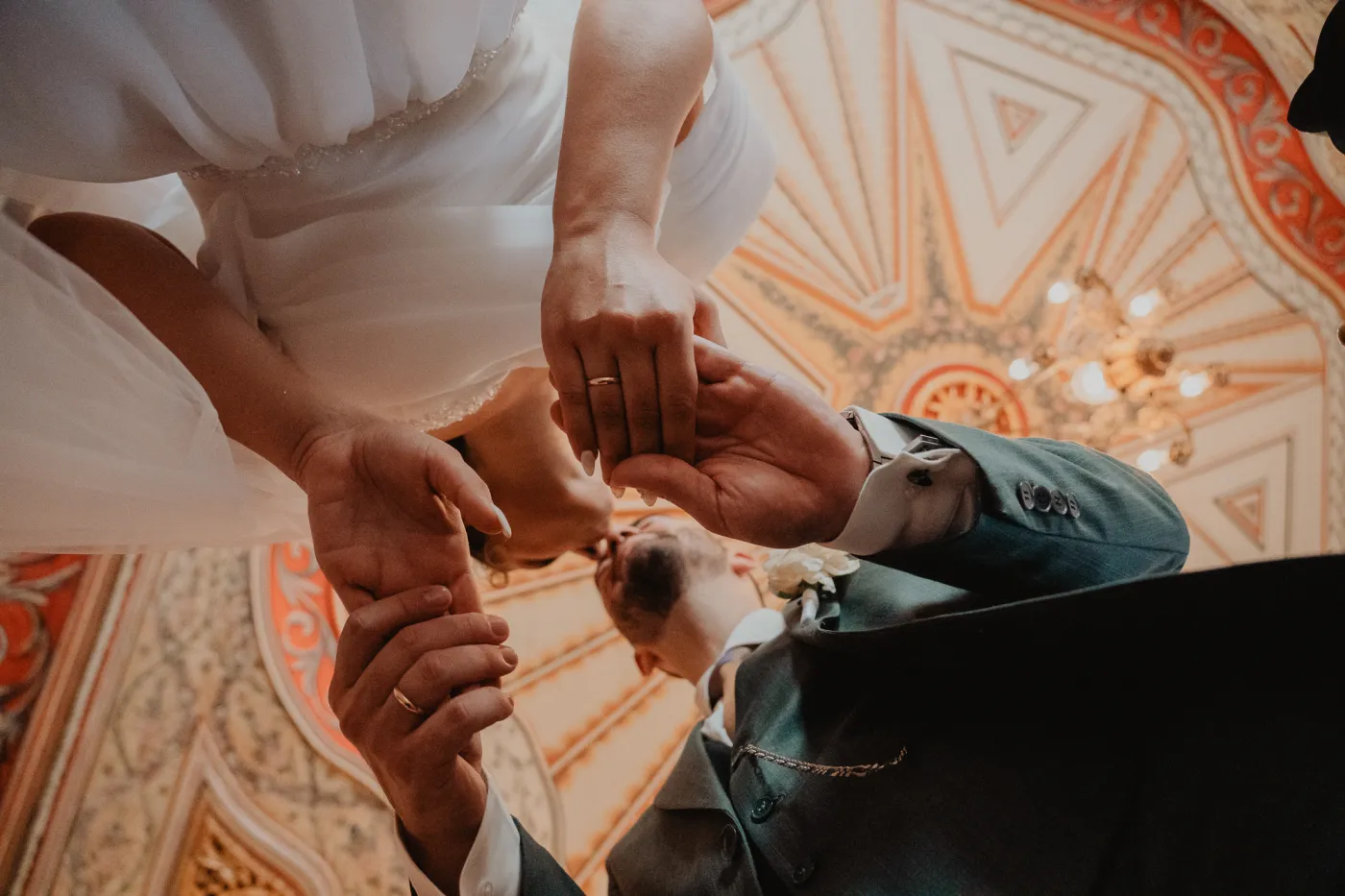 Newlyweds in Old Plovdiv